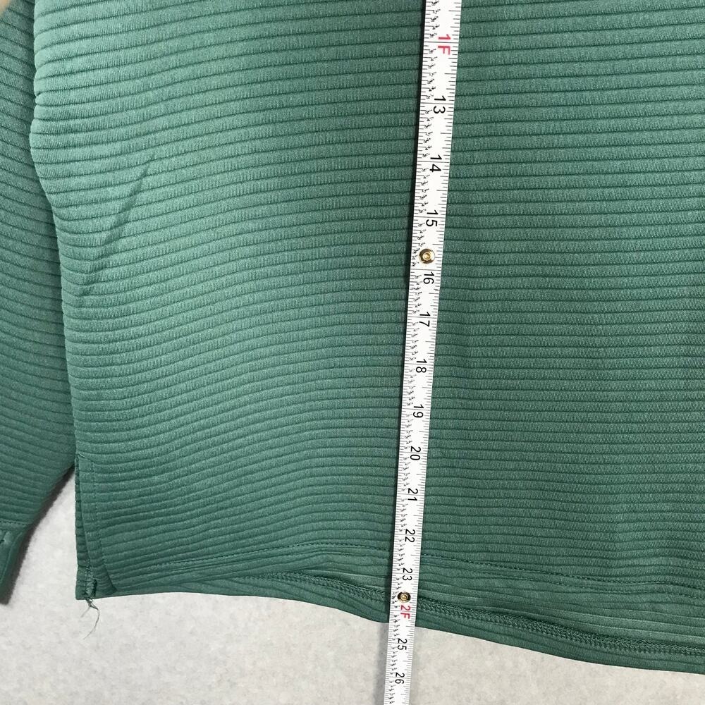 Danskin Ridge Cowl Pullover‎ Sweatshirt XL Ribbed Oversized Boxy Comfy Lounge - Picture 9 of 11